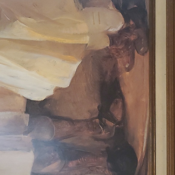 Rare Framed, Art print - Two Little Sisters by Alice Kent Stoddard - Picture 7 of 8